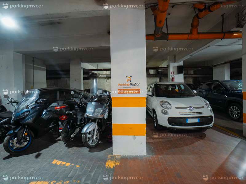 Parking Vasto 1 - Porto Napoli Posti riservati moto e scooter Parking Vasto 1 - Porto Napoli