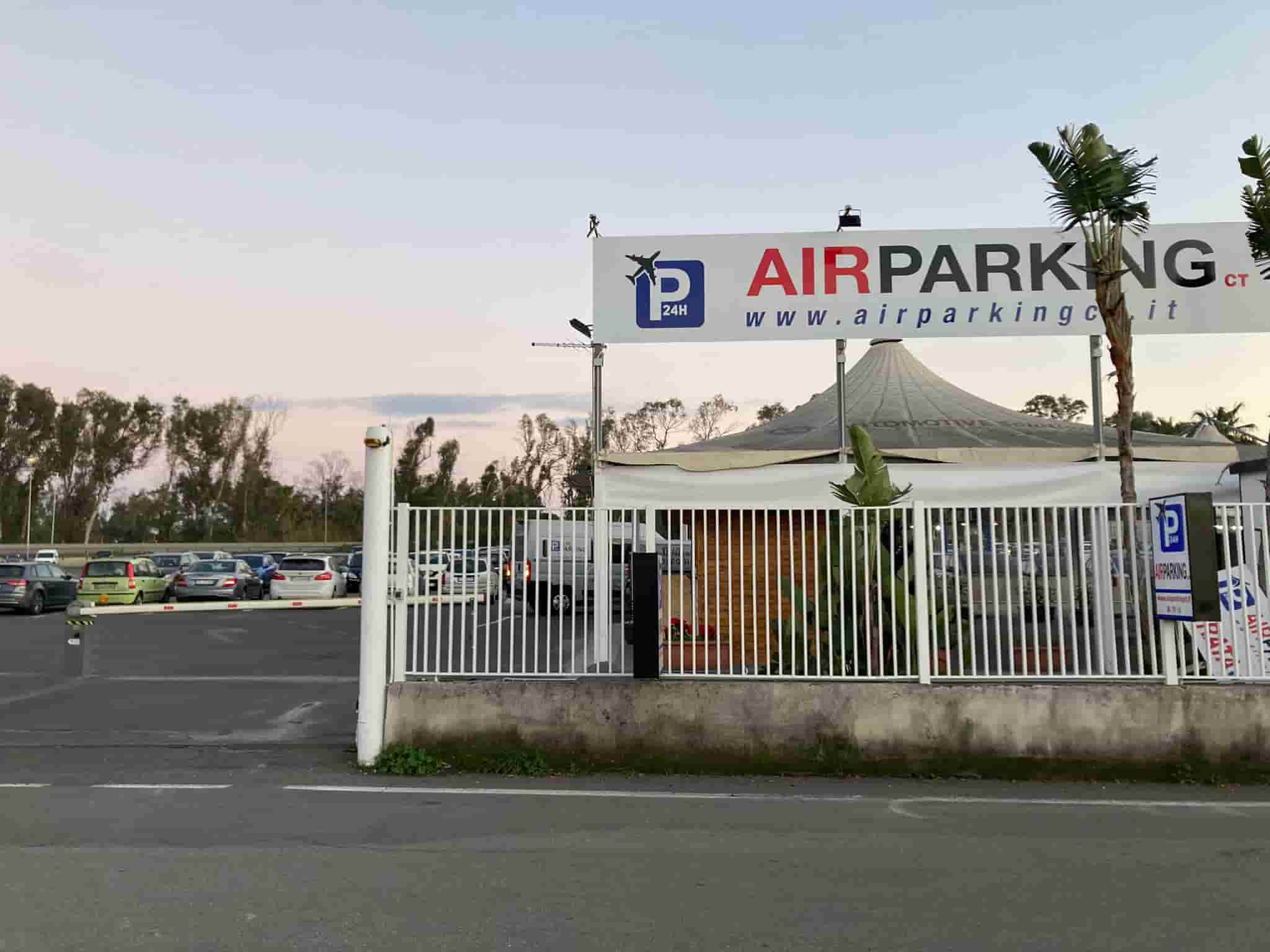 Air Parking Ct - Porto Catania Accesso da strada Air Parking Ct - Porto Catania