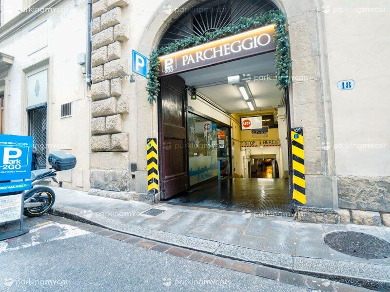 Park2Go - Firenze centro città Ingresso Park2Go - Firenze centro città