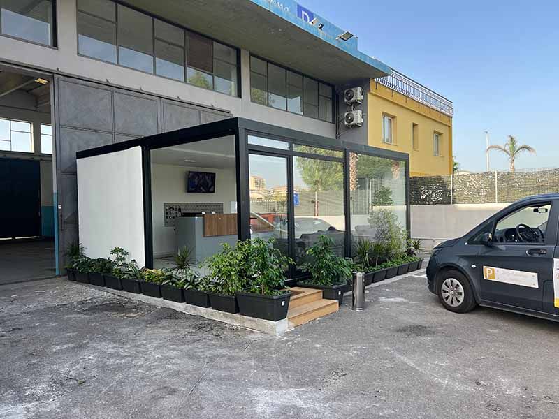 Borgo Palombaio Parking - Porto Catania Ingresso reception Borgo Palombaio Parking - Porto Catania