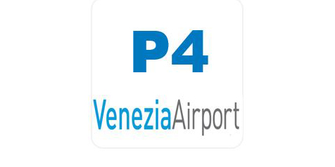 P4 - Parcheggio Ufficiale Aeroporto di Venezia Logo P4 - Parcheggio Ufficiale Aeroporto di Venezia