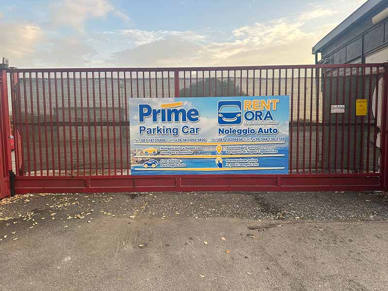 Prime Parking Car - Porto Napoli Sbarra di accessi Prime Parking Car - Porto Napoli