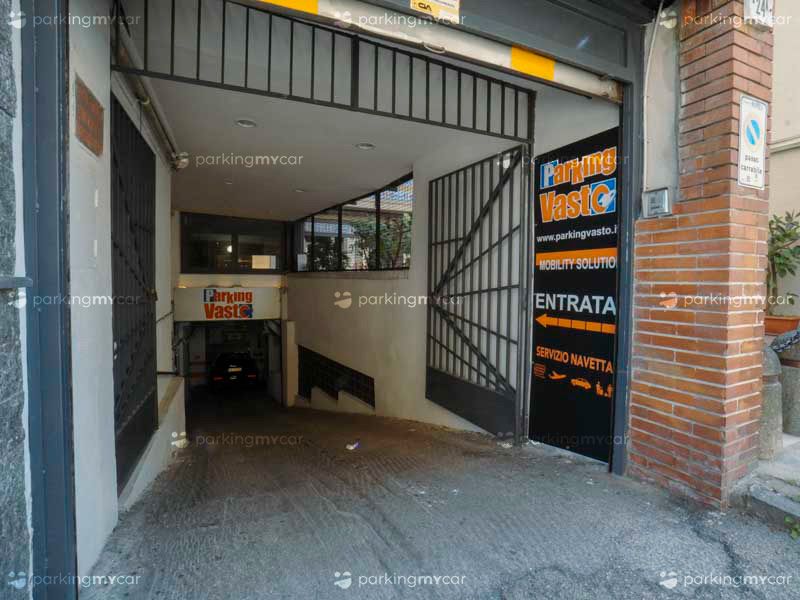 Parking Vasto 1 - Napoli centro città Accesso Parking Vasto 1