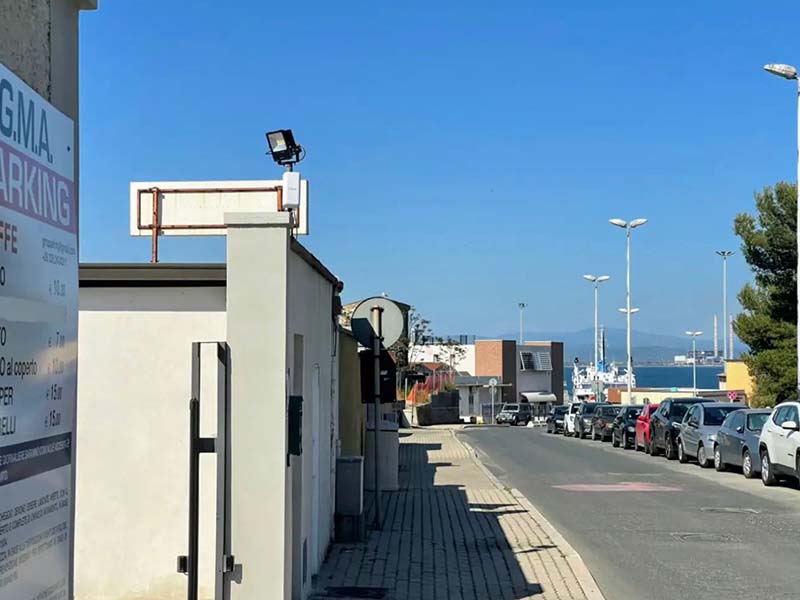 GMA Parking - Porto Piombino Strada di accesso GMA Parking - Porto Piombino