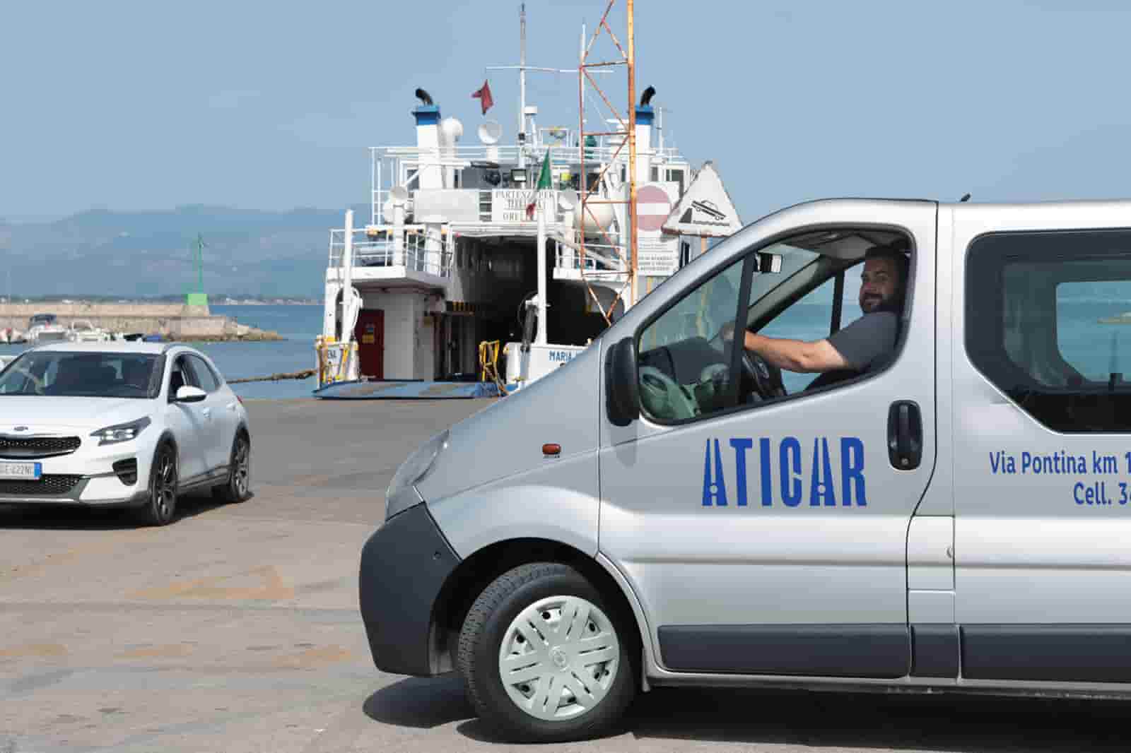 Aticar - Porto Terracina Navetta gratuita Aticar - Porto Terracina